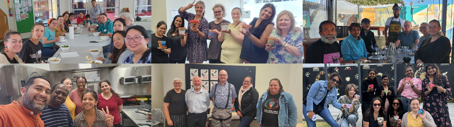 image containing a collage of our past 6 events